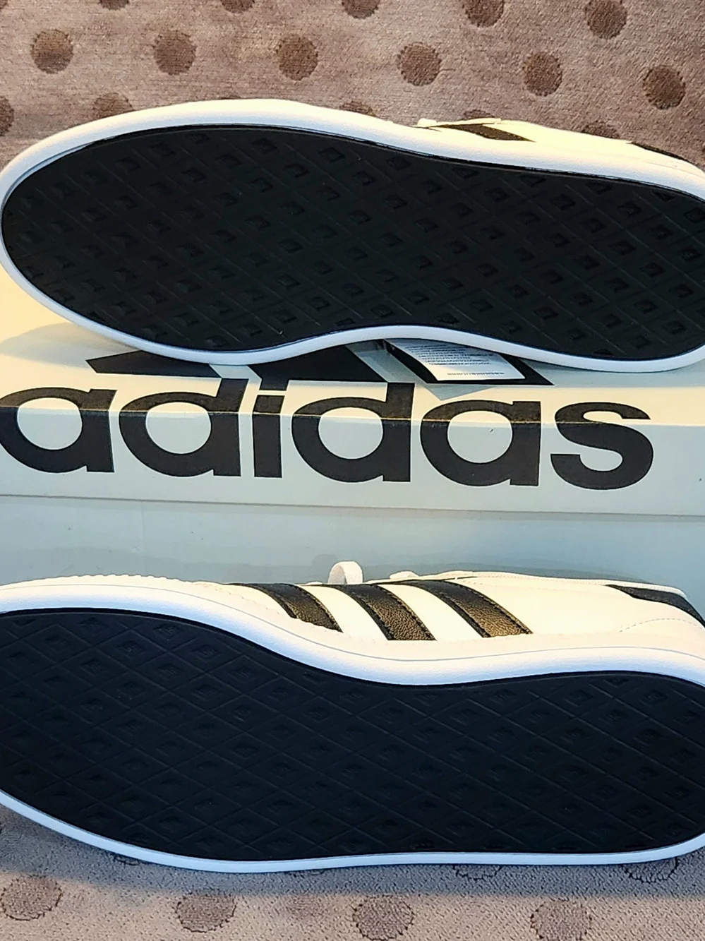 Adidas Women's Breaknet Sleek White/Black Size 9 NIB Sneakers - Picture 6 of 8